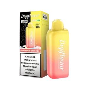 Pink Peach Lemonade Geek Bar Digiflavor BRK 20K Pod
