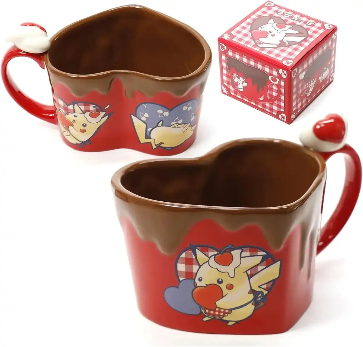 Pokemon Chocolate Mug Pikachu Valentine's Day Gift Ceramic Cup
