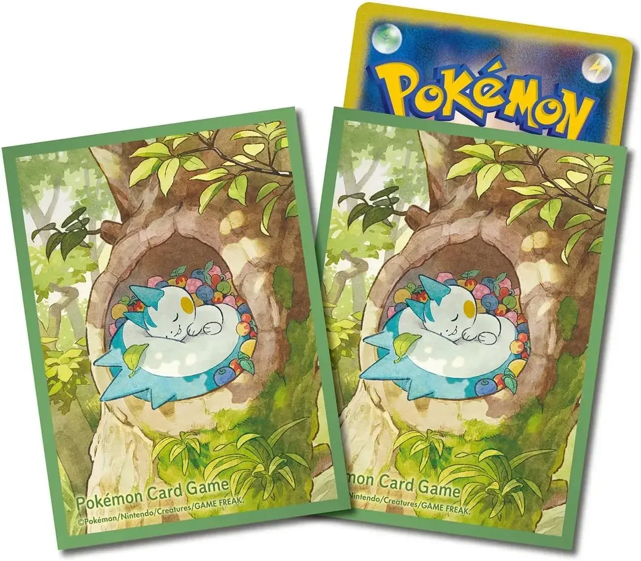 Pokemon Pachirisu Pokemon Card Game Deck Sleeves Clear Protection