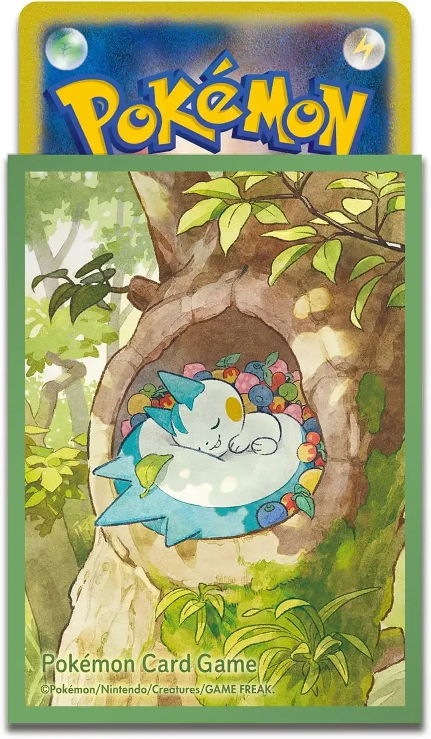Pokemon Pachirisu Pokemon Card Game Deck Sleeves Clear Protection - Image 2