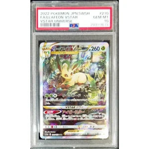 Pokémon TCG Leafeon VSTAR 210/172 PSA10 Japanese Foil Card