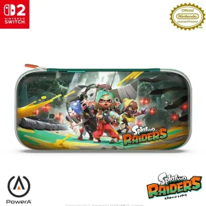 PowerA Slim Case Nintendo Switch 2 Splatoon Raiders Travel Case
