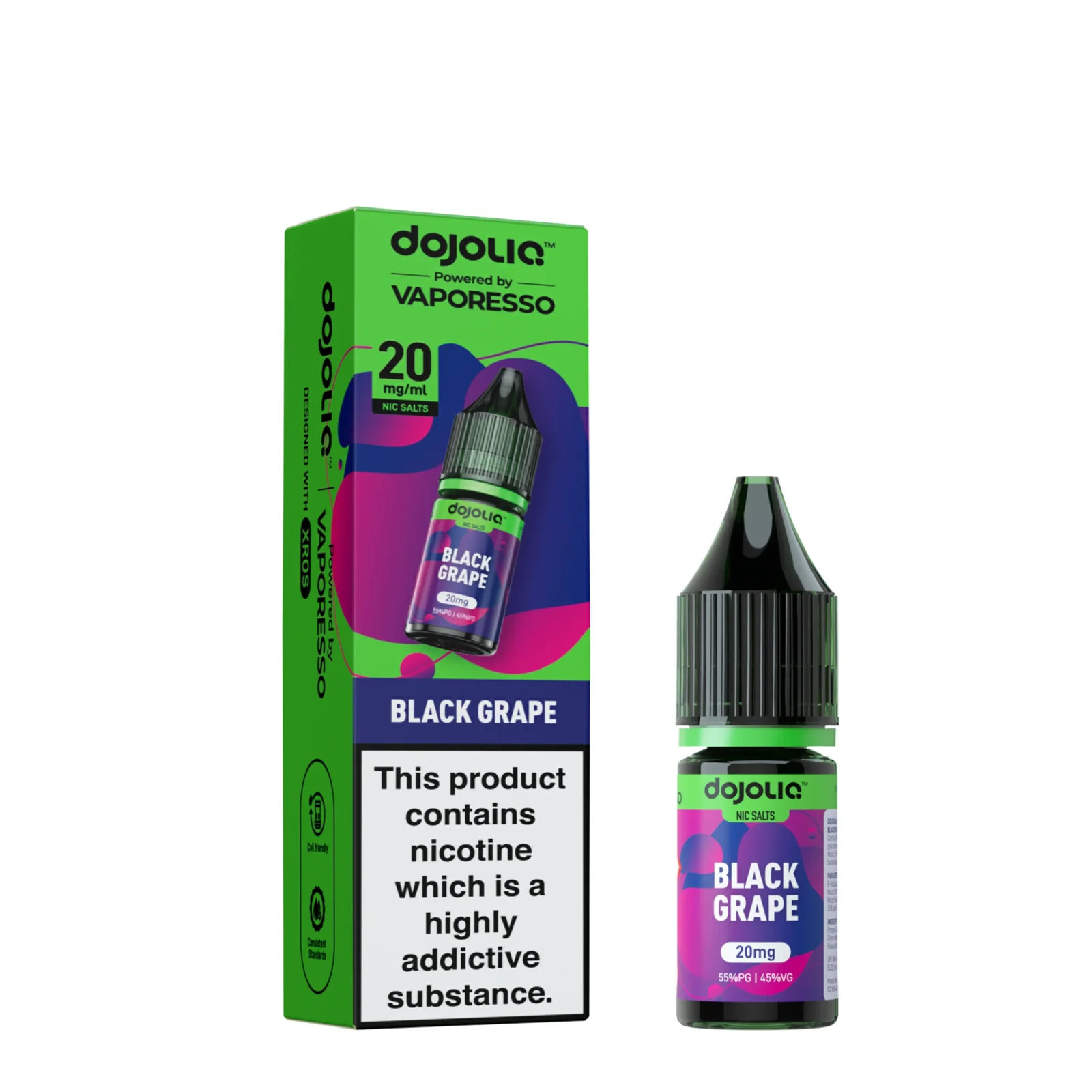 Vaporesso Dojoliq 20mg (2%) Nic Salt E-liquid - Image 2