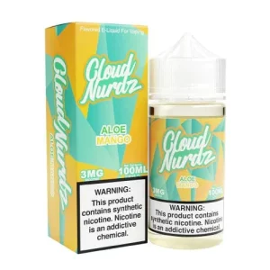 Cloud Nurdz Aloe Mango 100ml Vape Juice - 0mg