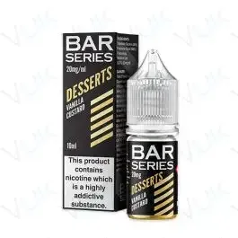 Bar Series Vanilla Custard Nic Salt E