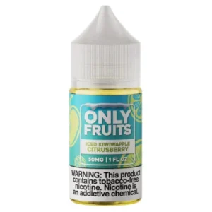 Iced Kiwiapple CitrusBerry | Only fruits SALT by Boosted