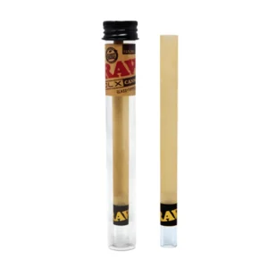 Raw DLX Cannon Glass Tipped Cones – 1PK