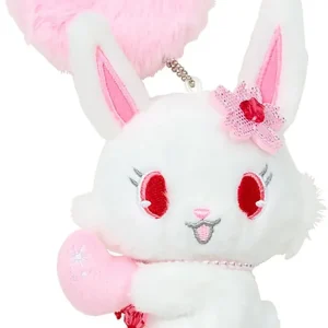 Sanrio Mascot Holder Heisei Urare Character Fluffy Heart Jewel Pet