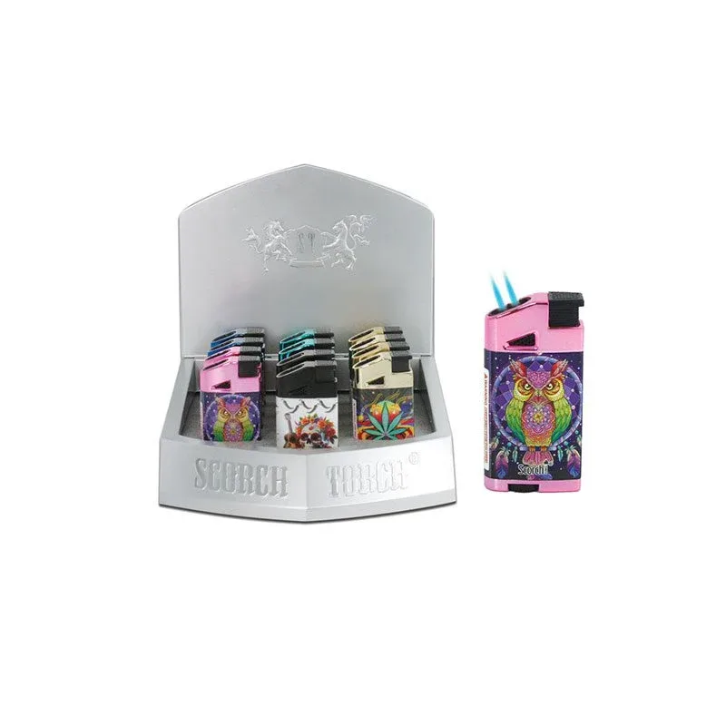 Scorch Torch - Hallows Angled Double Flame Torch Lighter