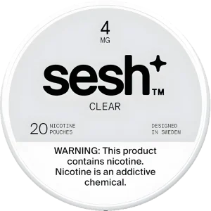 Sesh+ Clear Nicotine Pouches (5 Pack)