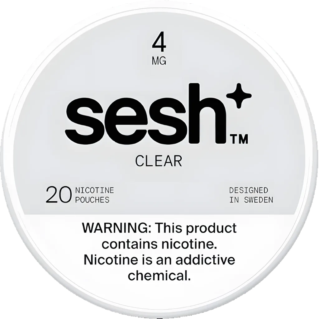 Sesh+ Clear Nicotine Pouches (5 Pack)