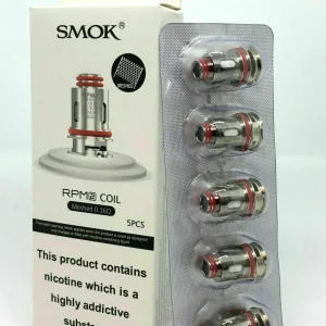Smok RPM2 Meshed 0.16Ω Vape E-Cigarette Coils Pack of 5x Replacement Coil