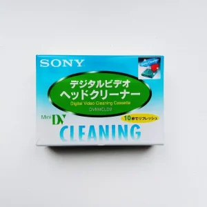 Sony Minidv Cleaning Cassette Dry Type Dvm4Cld2 for Clear Video Playback