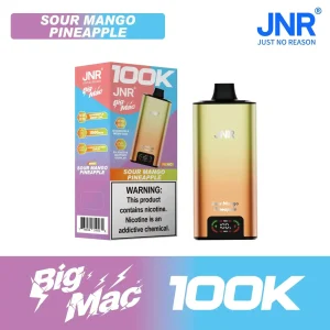 Sour Mango Pineapple - JNR Big Mac 100k Disposable Vape
