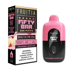 Strawberry Shortcake - Fifty Bar 20K Disposable Vape