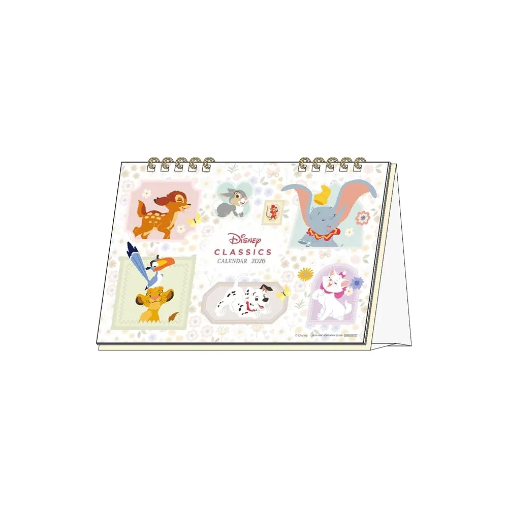 Sun-Star Stationery Disney 2026 Classic Desktop Calendar S8521549