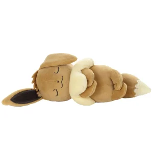 Takara Tomy Arts Japan Pokemon Sleeping Friend Eevee Plush 28cm