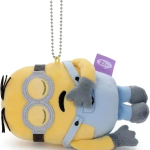 Takara Tomy Arts Minions Sleepy Dave Plush Ball Chain Mascot