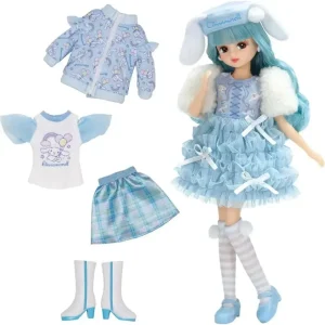 Takara Tomy Licca-chan Cinnamorol DX Doll Dress-Up Set, 3+ Years