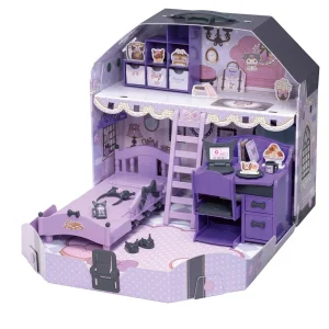 Takara Tomy Licca-Chan Kuromi Room Dress-Up Play Toy for Ages 3+