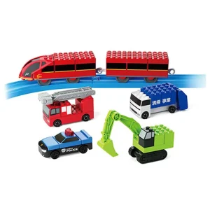 Takara Tomy Tomica Plarail Blocks Entry Set for Ages 3 and Up