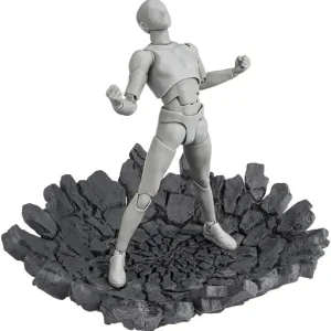 Tamashii Nations Effect Impact Gray Pre-Painted ABS Figure Set