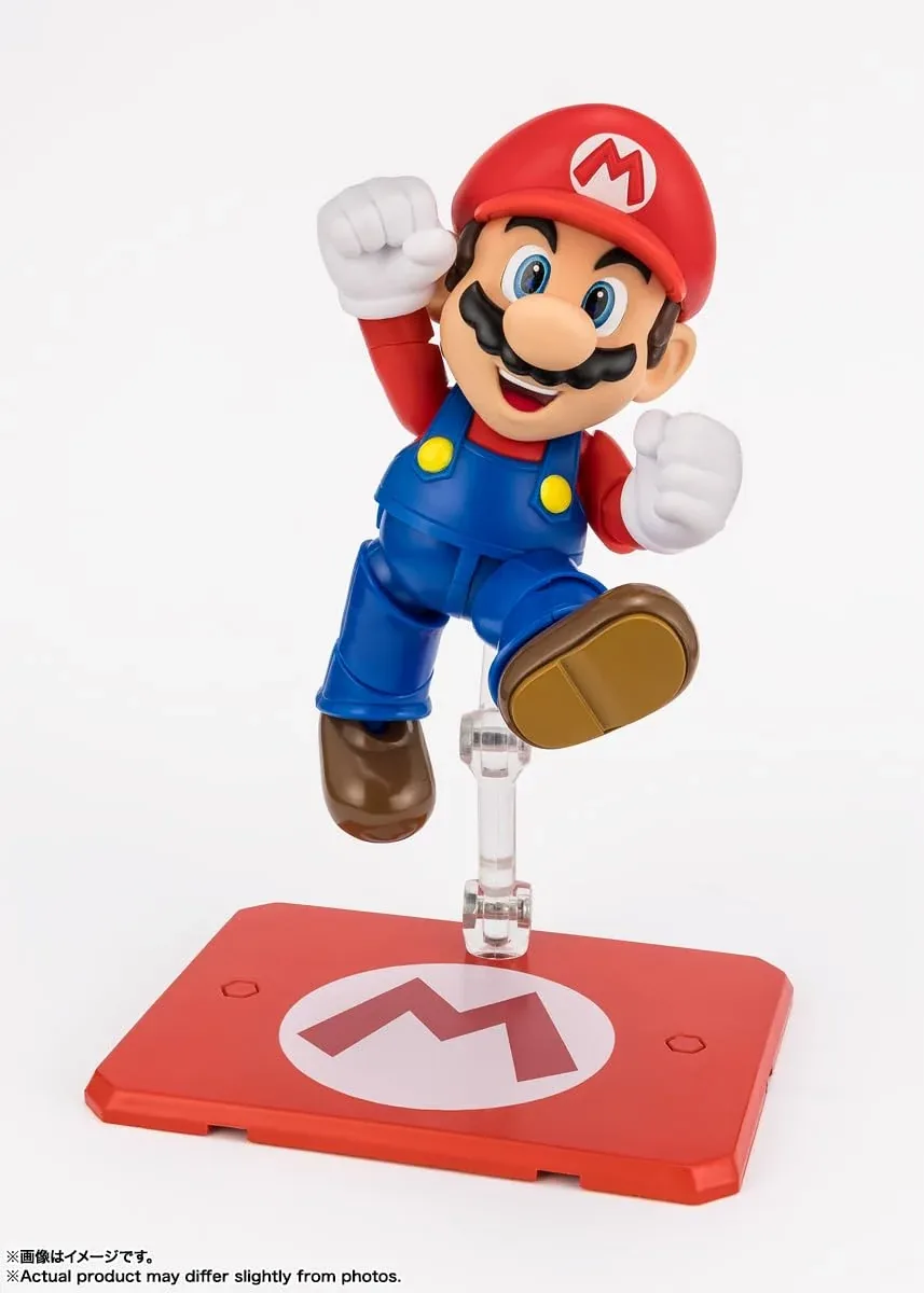 Tamashii Nations SHFiguarts Super Mario 100mm Movable ABS PVC Figure - Image 2