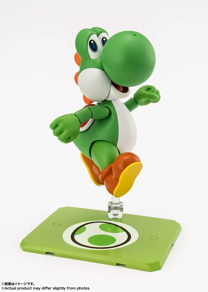 Tamashii Nations Super Mario Yoshi 110mm Movable Figure ABS PVC SHFiguarts - Image 2