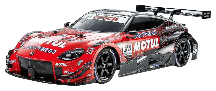 Tamiya 1/10 Scale RC Motul Autech Z TT-02 Chassis Pre-Painted Model 57939