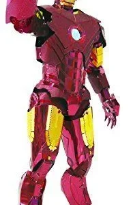 Tenyo Metallic Nano Puzzle Multi Color Marvel Iron Man Mark Iv Model Kit