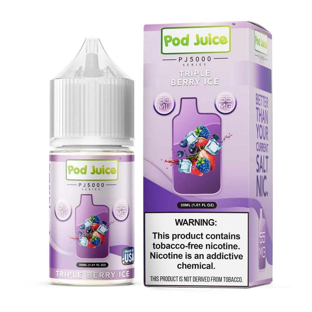 Triple Berry Ice Pod Juice