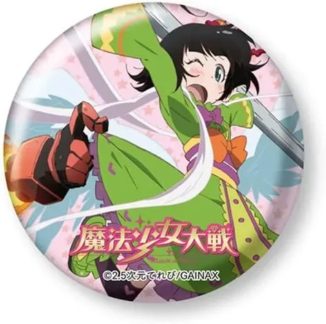 Union Creative Magical Girl War Deca Can Badge Shizuoka Mat Toro