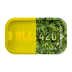 V Syndicate Moonrocks Hybrid Metal Rolling Tray w/ Dab Mat