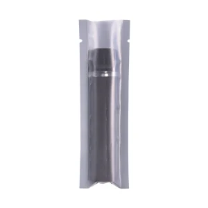 V4-Compatible Child Resistant Mylar Bag – Clear Front / Black Back