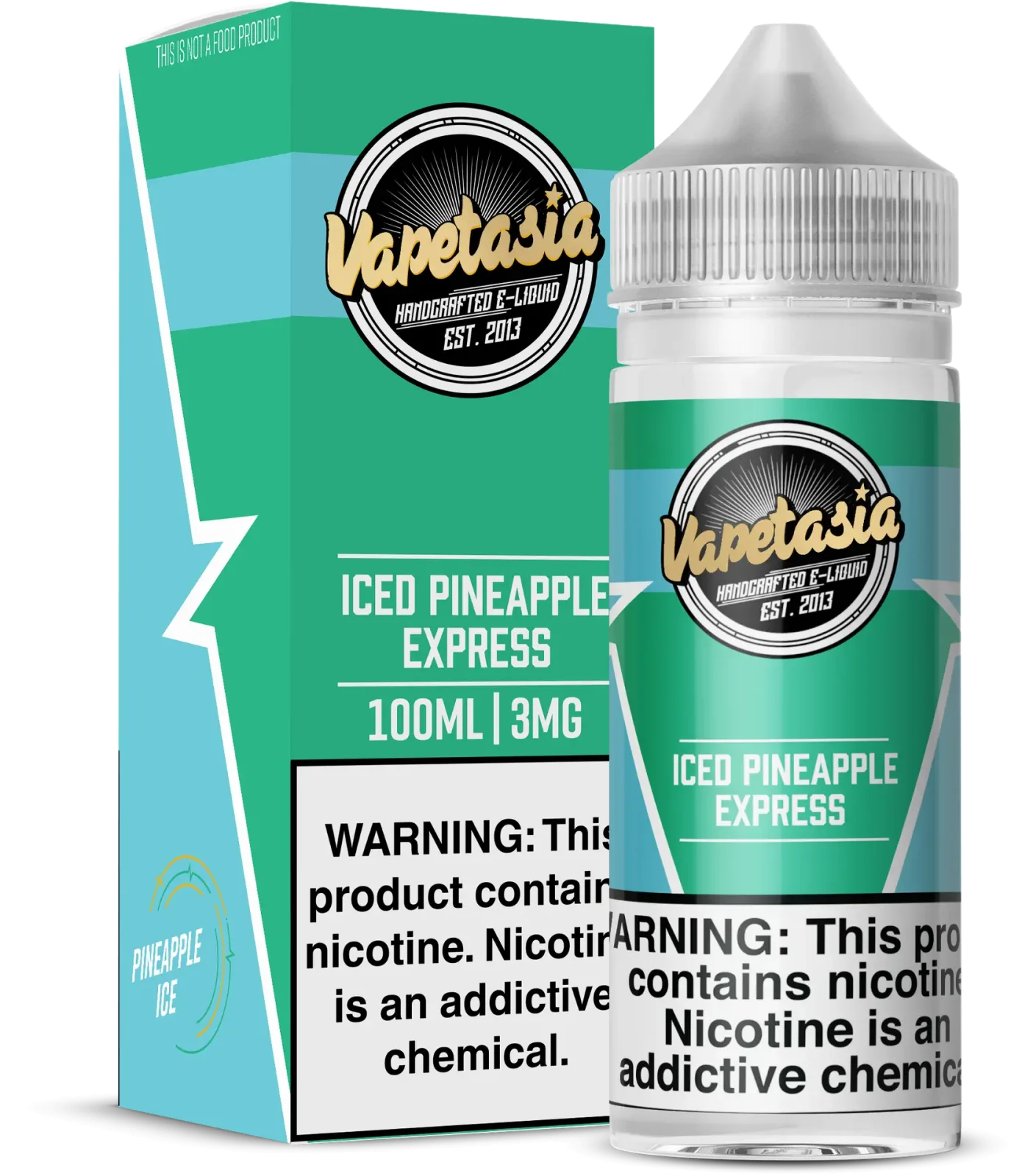 Vapetasia – ICED Pineapple Express – 100ML E-Liquid